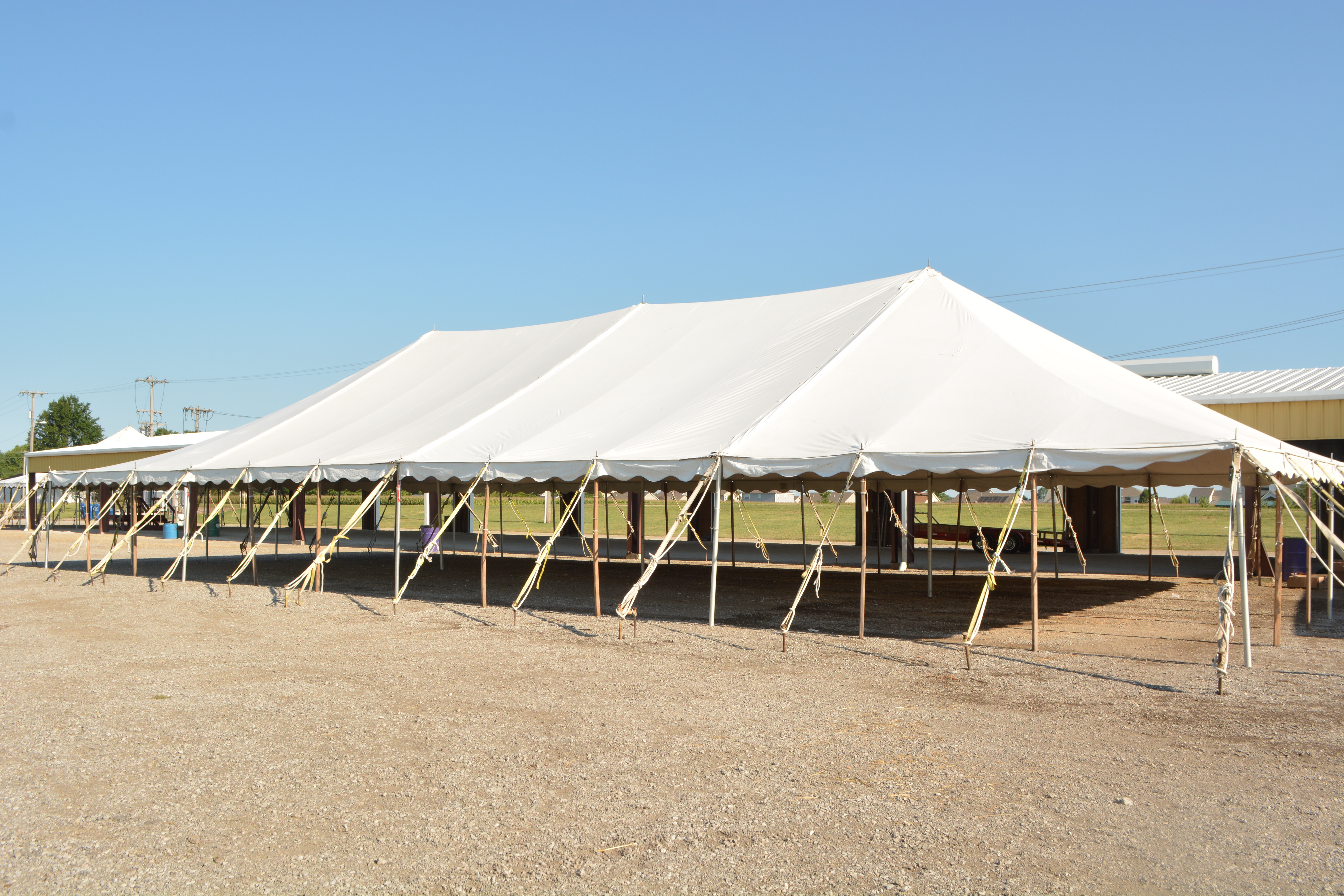 40 x 80 White Pole Tent